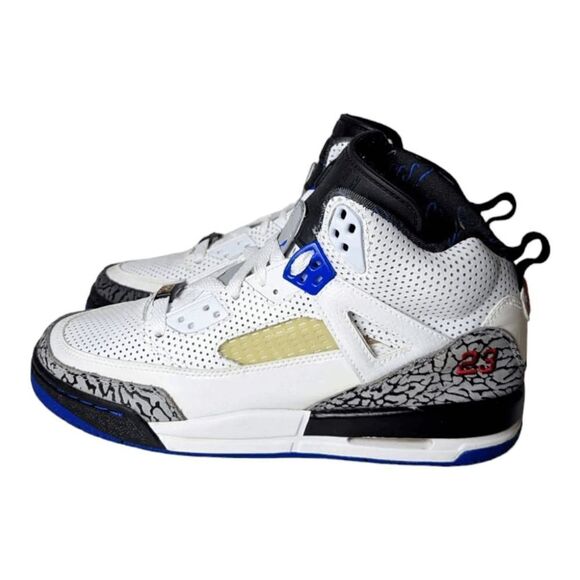 NIKE Air Jordan Spizike 'White Aquatone' Sneakers Size 8 - Picture 3 of 10